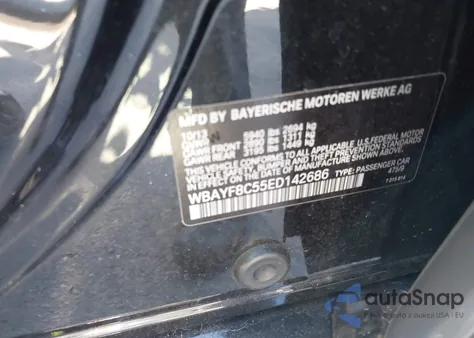 2014 BMW Alpina B7 xDrive from USA, damaged, VIN WBAYF8C55ED142686